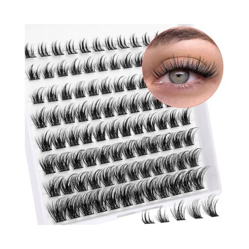 Lash Clusters DIY Eyelash Extensions Individual Lashes Extensions 8-16MM Mega Fluffy Eyelash Clusters by Ruairie