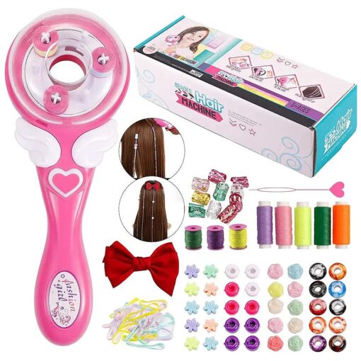 Easy Automatic Hair Decoration Braider Styling DIY Tool Electric Hairstyle Tool Gifts Beauty Fashion Salon Toy Kits For Teen Girls