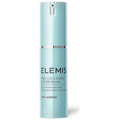 ELEMIS Pro-Collagen Eye Renewal | Nutrient-Rich Intensive Daily Anti-Wrinkle Eye Cream Deeply Nourishes, Firms, and Smoothes Delicate Skin | 15 mL