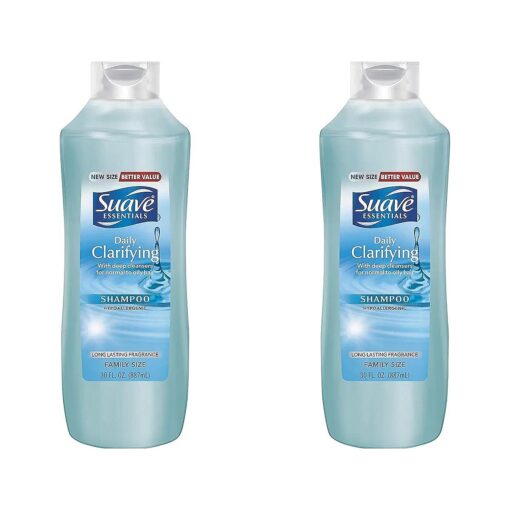 Suav Sh Ess Daily Clrfing Size 30z Suave Shampoo Essencial Daily Clarifying 30z, 2 pack