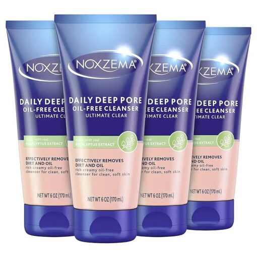 Noxzema Cleanser Daily Deep Pore Cleanser 6 oz ( Pack of 4 )