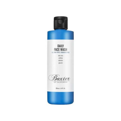 Baxter of California Daily Face Wash for Men | All Skin Types | Sulfate-Free | Fragrance Free | Father 's Day Gift Guide