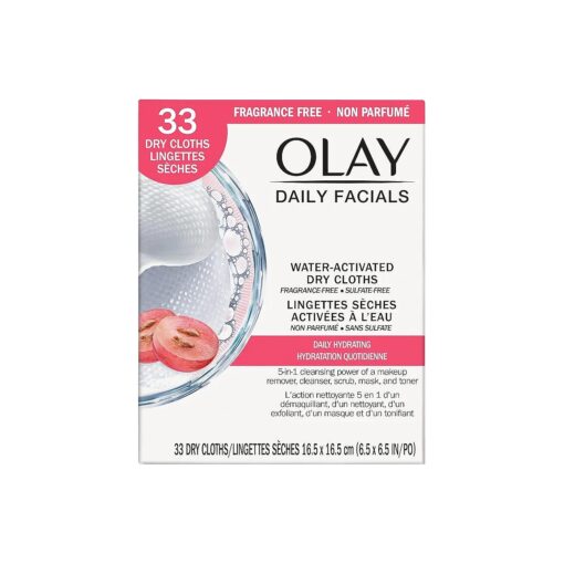 Oil Of Olay Daily Facials Normal & Dry Refill, 33 ct