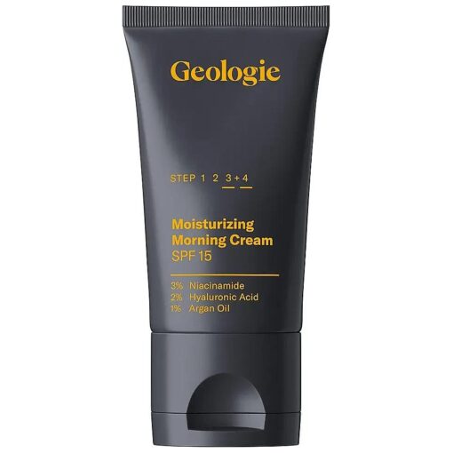 Geologie SPF15 Moisturizing Face Cream - Daily Hyaluronic Acid, 50ML, 90 Day Supply