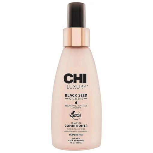 CHI Luxury Black Seed Oil Leave-In Conditioner, 4 Fl Oz