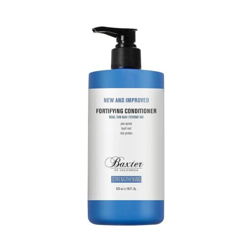 Baxter of California Daily Fortifying Conditioner for Men | All Hair Types | Moisturizes and Detangles | Fresh Mint Scent | Father 's Day Gift Guide