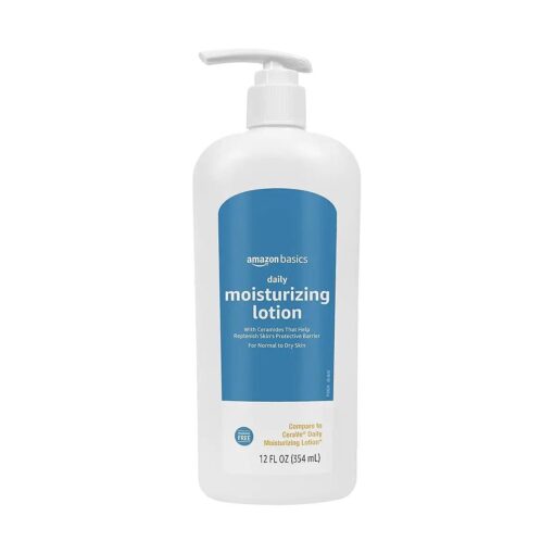 Daily Moisturizing Lotion with Ceramides & Hyaluronic Acid, 12 Fluid Ounces, 1-Pack