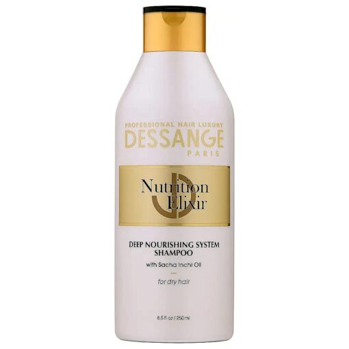 Dessange Nutrition Elixir Deep Nourishing System Shampoo, 8.5 Fluid Ounce