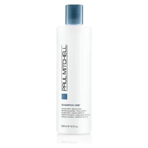 Paul Mitchell Shampoo One, Everyday Wash, Balanced Clean, For All Hair Types, 16.9 fl, oz .