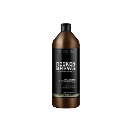 Redken Brews Daily Shampoo For Men | Lightweight Hydrating Hair Cleanser | Add Moisture and Shine to Dry Hair | For All Men 's Hair Types