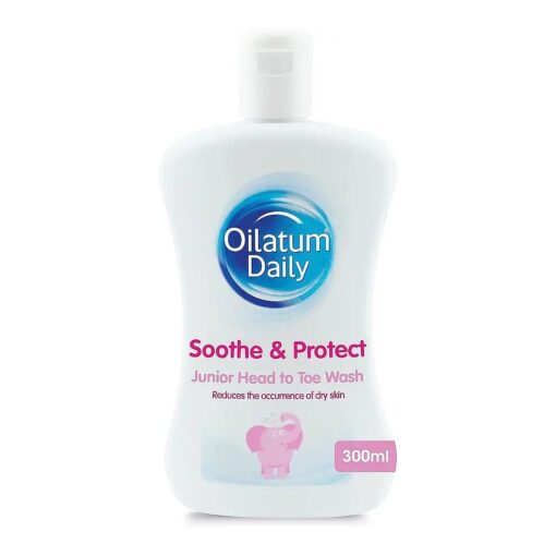 Oilatum Daily Junior Head To Toe Wash for Dry skin, 300 ml