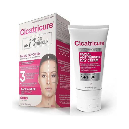 Cicatricure Advanced Face Cream for Fine Lines & Wrinkles, SPF 30, Anti Aging Facial Moisturizer, Daily Skin Care to Enhance Firmness & Elasticity, 1.5 Ounces