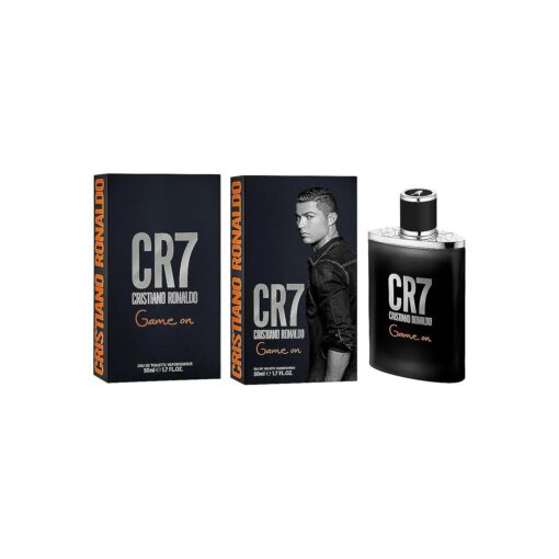 Cristiano Ronaldo CR7 Cristiano Ronaldo - Game On Men EDT Spray - Daily Use Woody Aromatic Fruity Fragrance Cologne With Blend of Apple, Lavender & Cedarwood - 1.7 oz