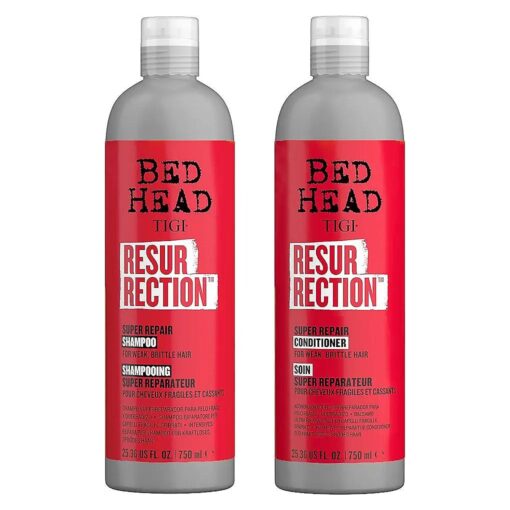 TIGI Bed Head Shampoo & Conditioner For Damaged Hair Resurrection Infused With The Resurrection Plant 2 x 25.36 fl oz