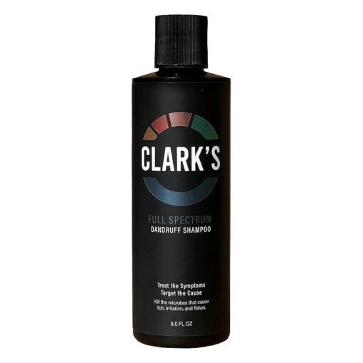 CLARK 's Full Spectrum Dandruff Shampoo with Coal Tar, Salicylic Acid, and Sulfur, 8 Fl Oz