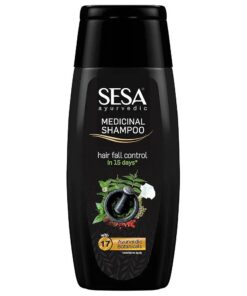 sesa Sesa Ayurvedic Medicinal Shampoo for Hair Fall Control and Hair Growth Bhringraj & 16 Rare Herbs All Hair Types Paraben Free 200 ml ( Pack of 1 ) Ayurvedic Medicinal Shampoo 200ml