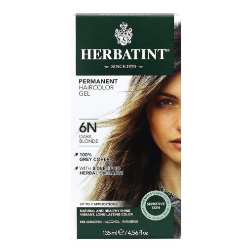 Hair Color Dark Blond 6N, 4.56 Ounce