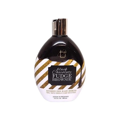 Brown Sugar BLACK CHOCOLATE FUDGE BROWNIE 200X Black Bronzer - 13.5 oz .