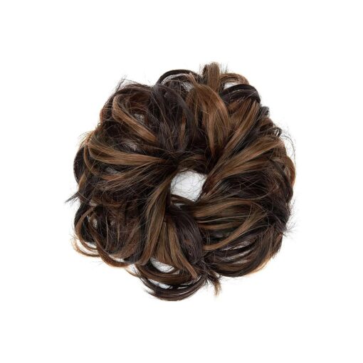 Messy Hair Bun Extensions Chignons Hair Hair Scrunchie Scrunchy Updo Hairpiece