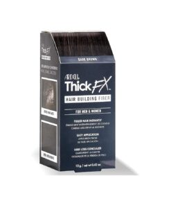 Dark Brown Hair Building Fiber for Fuller Hair Instantly, 0.42 oz