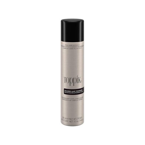 Colored Hair Thickener, Temporary Hair Color Spray for Root Touchup with Hair Thickening Fibers, 5.1 oz