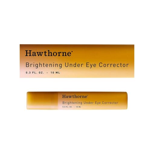 Hawthorne Men 's Brightening Eye Cream for Dark Circles, Under Eye Treatment for Men, Reduce Puffiness, Eye Bags, and Wrinkles with Natural Caffeine, Cucumber, Peptides, and Vitamin C. 0.3 Ounce