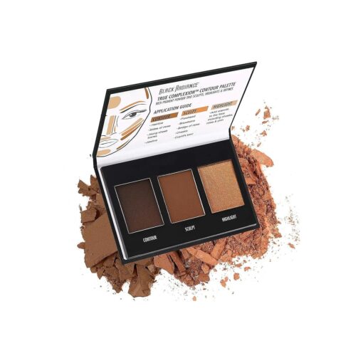 Black Radiance True Complexion Contour Palette, Dark To Deep