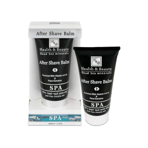 H & B After Shave Balm Face Moisturizer For Men Dead Sea 150ml