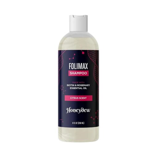 Biotin and Rosemary Shampoo for Thinning Hair - Sulfate Free Biotin Shampoo for Men with Hair Thickening Essential Oils - Deep Cleansing Volumizing Shampoo for Thin Hair with Zinc and Tea Tree Oil