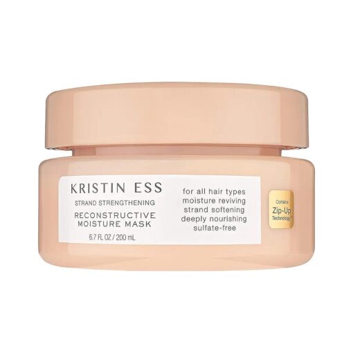 Kristin Ess Deep Conditioner Hair Mask with Shea Butter & Protein for Dry Damaged Hair - Deep Conditioning Strengthening Moisture Repair Hair Treatment - Coconut Oil + Sulfate Free + Color Safe Mask