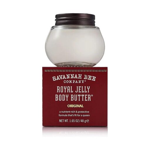 Savannah Bee Company Royal Jelly Body Butter - Deep Hydrating Body Butter for Dry Skin