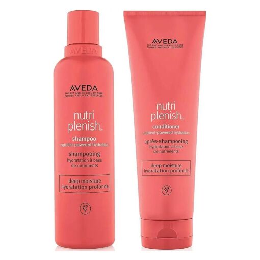 Aveda Nutriplenish Deep Moisture Shampoo and Conditioner 8.5 oz Duo Set