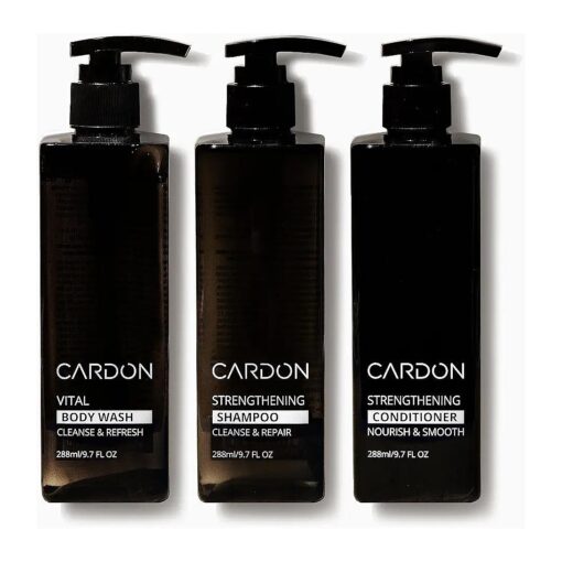 Shower Set By Cardon Body Wash, Shampoo, Conditioner