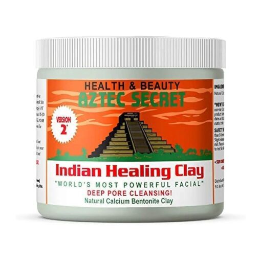 Aztec Secret- Indian Healing Clay 1 lb - Deep Pore Cleansing Facial & Body Mask - The Original 100 % Natural Calcium Bentonite Clay - New Version 2