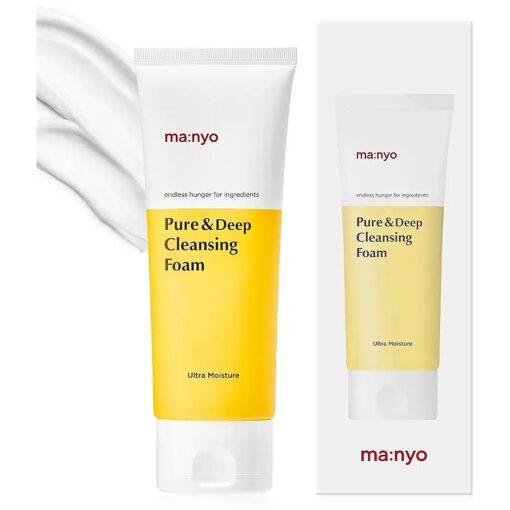 ma : nyo Pure & Deep Cleansing Foam Korean Skin care, Daily Cleanser 6.7fl oz ( 200ml )