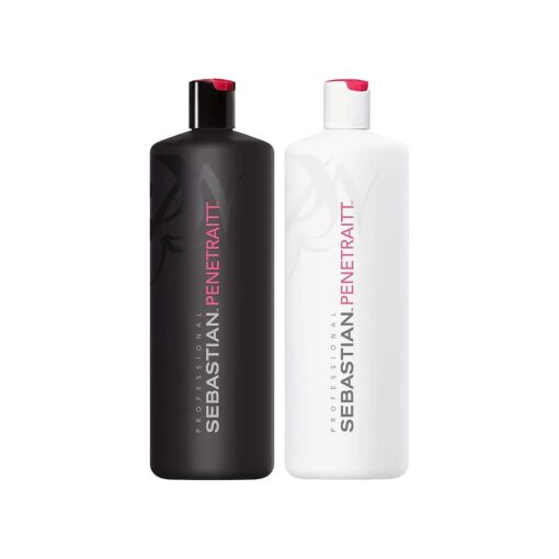 Sebastian Professional Penetraitt, Hair Strengthening and Deep Repair Shampoo, Conditioner & Treatment