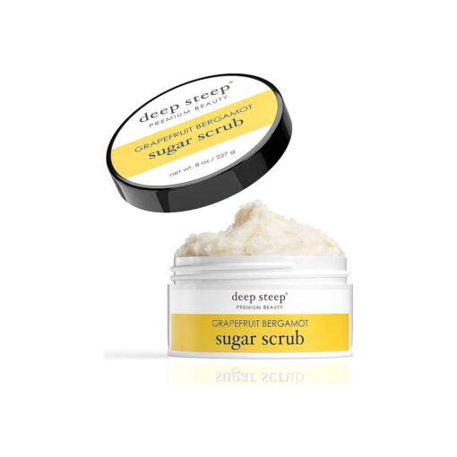 Deep Steep Sugar Scrub, Grapefruit Bergamot, 8 Ounce