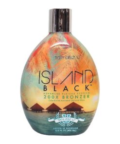 Tan Asz U ISLAND BLACK 200X Plateau Busting Bronzer - 13.5 oz .