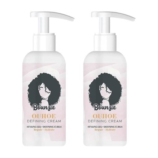 Bounzie Curl Boost Defining Cream Elastin Curly Hair Moisturizing Styling Repair Curling Essence Hair Care Elastin