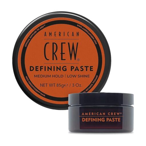 American Crew Men 's Hair Defining Paste ( OLD VERSION ), Medium Hold Hair Gel with Low Shine, 3 Oz ( Pack of 1 )