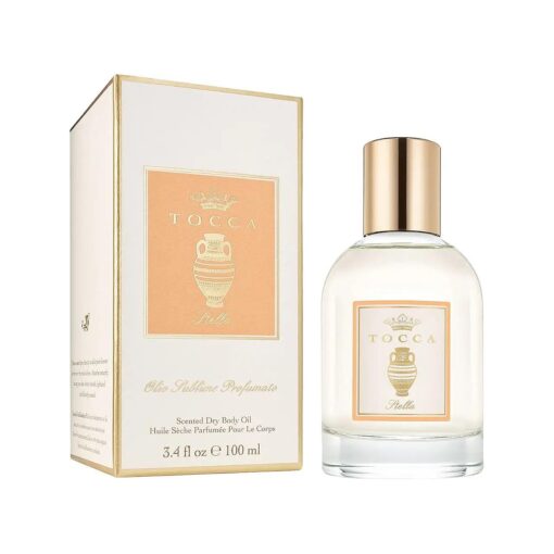 Tocca Stella Scented Dry Body Oil, 3.4 Fl Oz - Olio Sublime Profumato Body Fragrance Featuring Blood Orange, Freesia & Spicy Lily