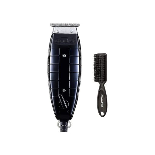 Andis 4775 Gtx T-Outliner Trimmer, Black with a BeauWis Blade Brush