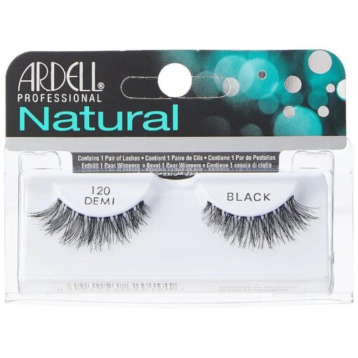 Ardell Ardell Fashion Lashes Strip Lashes - 1 Pair/Pack, 0.5 Oz, 120 Demi Black