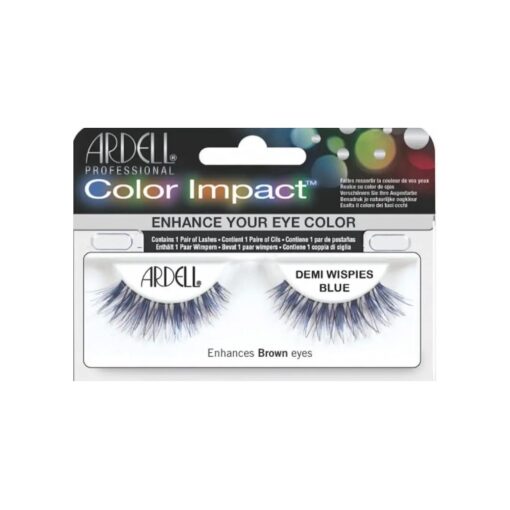 Ardell Color Impact Lashes, Demi Wispies Blue