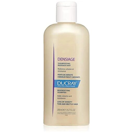 Ducray Densiage Redensifying Shampoo, Enhance Strength & Density, Brittle Aging Hair, 6.7 oz .