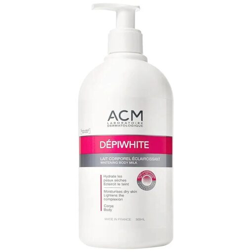 Lait Corporel Eclaircissant Anti Taches 500ml Depiwhite Acm