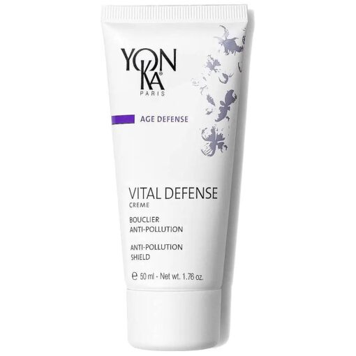 Yon-Ka Vital Defense Day Cream ( 50ml ) Daily Facial Moisturizer and Hydrating Anti-Pollution Creme, Dermatologist Tested Professional Skincare, Paraben-Free