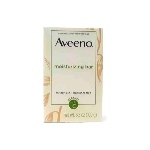 AVEENO Naturals Moisturizing Bar for Dry Skin 3.50 oz ( Pack of 8 )