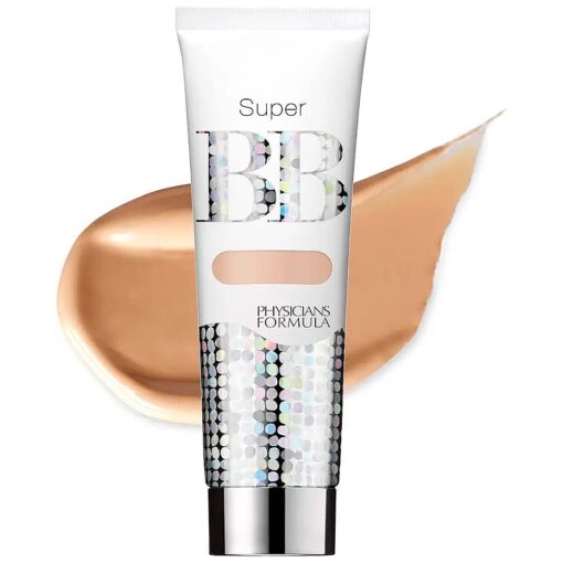 Physicians Formula Super BB All-in-1 Beauty Balm Cream Light/Medium | Dermatologist Tested, Clinicially Tested