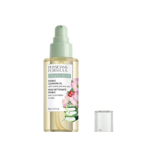 Organic Cleanser By Physicians Formula Organic Wear All Natural Double Cleansing Oil, Nourishing, Purifying, Dermatologist Tested